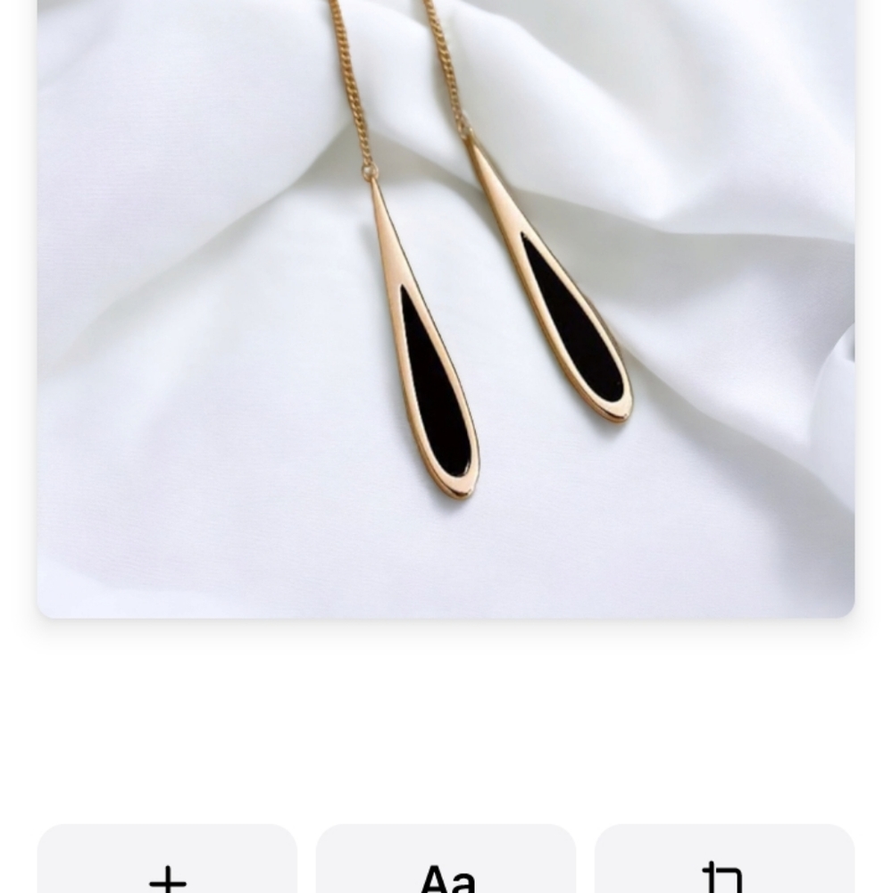 Raindrop Earrings - Picture 12 of 15